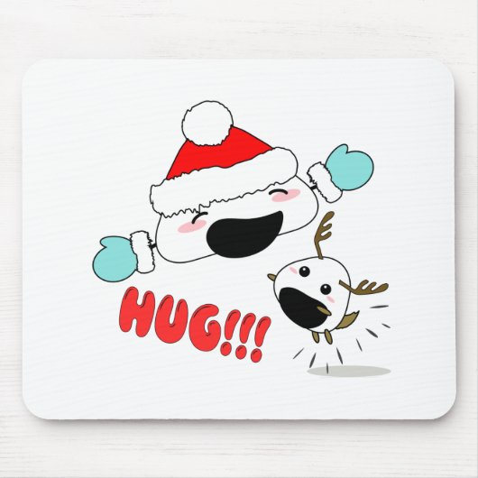 Niedlich Onigiri Plektrum Gel Mouse Pad Mousepad (Vorne)