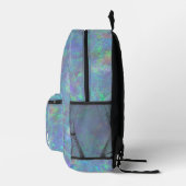 Niedlich Opal Iridescent Monogram Kid's Bedruckter Rucksack (Rechts)