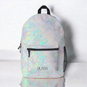 Niedlich Opal Iridescent Monogram Kid's Bedruckter Rucksack