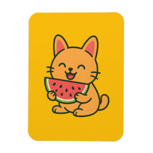 Niedlich Orange Cat Eros Bendato   Funny F Magnet