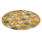 Niedlich Orange Cat Face Schneidebrett (Ecke)