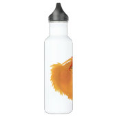 Niedlich Orange Furry Monster Trinkflasche (Links)