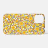 Niedlich orange-gelbe Blume Case-Mate iPhone Hülle (Rückseite (Horizontal))
