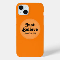 Niedlich Orange Glaube Bibel Verse Miracle Faith