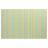 Niedlich-orange-grüne ethnische Muster Stoff (Yard (91,4 cm))