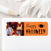 Niedlich Orange Happy Halloween Personalisiertes F (Insitu)