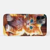 Niedlich Orange Kitten Art Case-Mate iPhone Hülle (Rückseite (Horizontal))