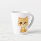 Niedlich Orange Kitten Milchtasse (Rechte Ecke)
