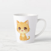 Niedlich Orange Kitten Milchtasse (Rechts)