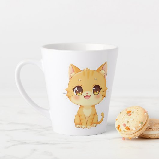 Niedlich Orange Kitten Milchtasse (Beispiel)