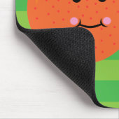 Niedlich Orange Mousepad (Ecke)