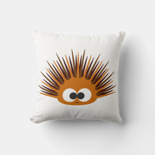 Niedlich Orange Spiny Sea Urchin Kissen