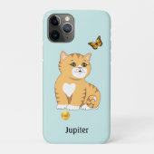 Niedlich Orange Tabby Kitty Cat Case-Mate iPhone Hülle (Rückseite)