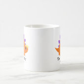 Niedlich Orange The Dino Boy Kids' Kaffeetasse (Mittel)