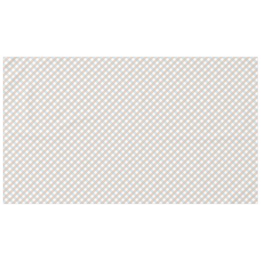 Niedlich Orange und Blue Gingham Pattern Halloween Tischdecke (Vorderseite (Horizontal))