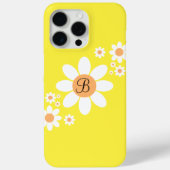 Niedlich Orange und White Daisies Case-Mate iPhone Hülle (Rückseite)