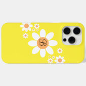Niedlich Orange und White Daisies Case-Mate iPhone Hülle (Rückseite (Horizontal))