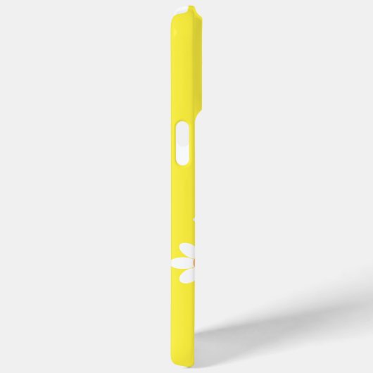 Niedlich Orange und White Daisies Case-Mate iPhone Hülle (Rückseite / Rechts)