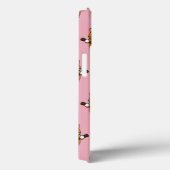 Niedlich Orange White Cat Gitarre spielen Cartoon Case-Mate iPhone Hülle (Rückseite / Rechts)