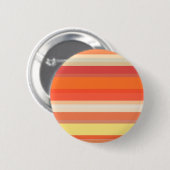 Niedlich orangefarbene Streifen Button (Vorne & Hinten)