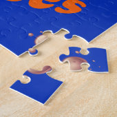 Niedlich-orangefarbenes Seepferd Puzzle (Seite)