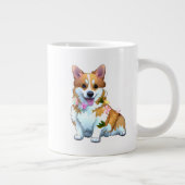 Niedlich Orangenkorgi für eine positive Stimmung Jumbo-Tasse (Rechts)