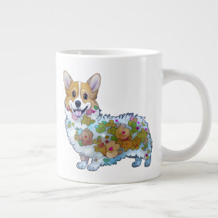 Niedlich Orangenkorgi für eine positive Stimmung Jumbo-Tasse
