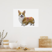 Niedlich Orangenkorgi für eine positive Stimmung Poster (Küche)