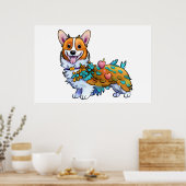 Niedlich Orangenkorgi für eine positive Stimmung Poster (Küche)