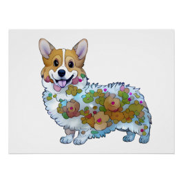 Niedlich Orangenkorgi für eine positive Stimmung Poster