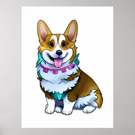 Niedlich Orangenkorgi für eine positive Stimmung Poster