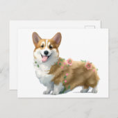 Niedlich Orangenkorgi für eine positive Stimmung Postkarte (Vorne/Hinten)