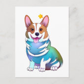 Niedlich Orangenkorgi für eine positive Stimmung Postkarte (Vorderseite)