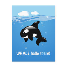 Niedlich Orca WHALE (Nun, hallo dort