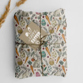 Niedlich-Osterbrunnes-Skandinavienmuster Seidenpapier