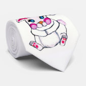 NIEDLICH OSTERBUNNY-Krawatte Krawatte (Gerollt)