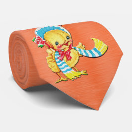 Niedlich Osterchic Orange Men Necktie Krawatte
