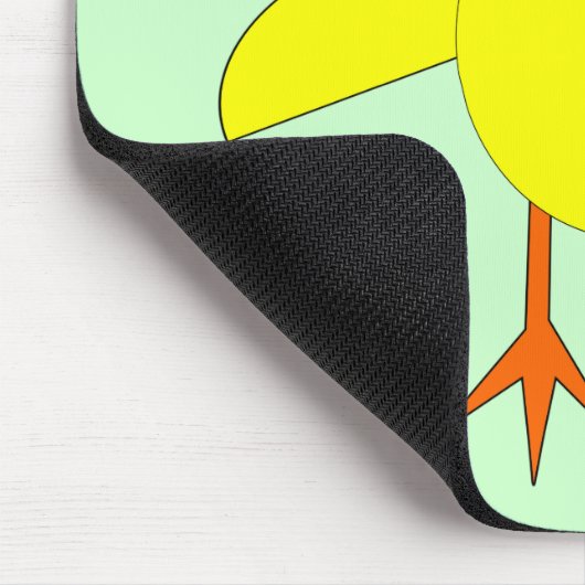 Niedlich Osterchick Mousepad (Ecke)