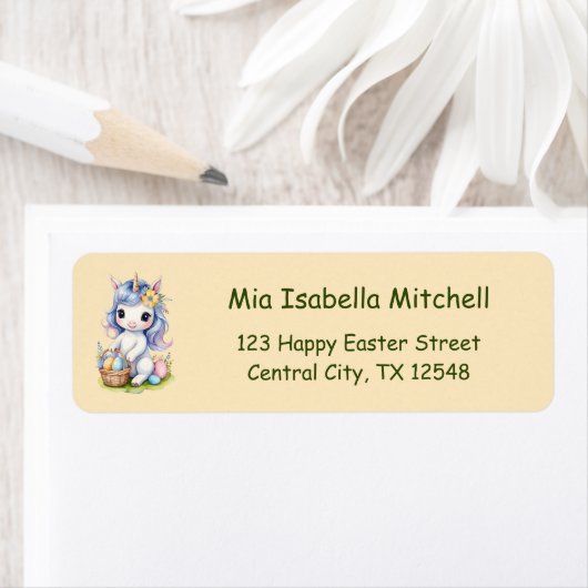 Niedlich-Ostereinfassung - Rücksendeadresse (Insitu)