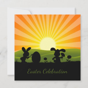 Niedlich Ostergebälk Einladung