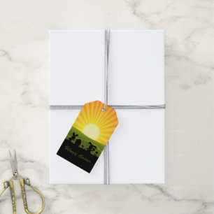 Niedlich Ostergebälk Geschenkanhänger