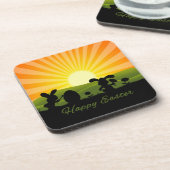 Niedlich Ostergebälk Getränkeuntersetzer (Linke Seite)