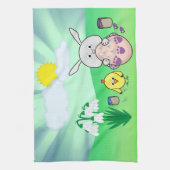 Niedlich Ostergeblasenes und kiches Ostereier Handtuch (Vertikal)