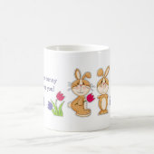 Niedlich Ostergebüsch Individuelle Name Ostergesch Tasse (Mittel)