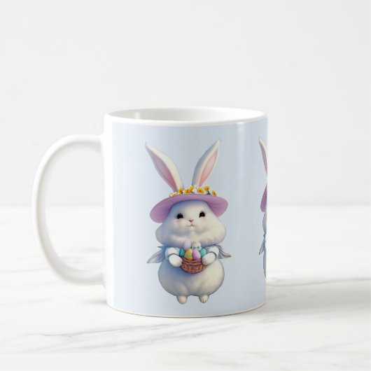 Niedlich Osterhase 01 Kaffeetasse (Links)