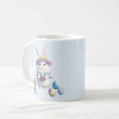 Niedlich Osterhase 01 Kaffeetasse (Vorderseite Links)