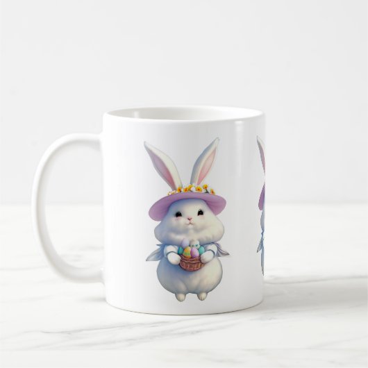 Niedlich Osterhase 01 Kaffeetasse (Links)