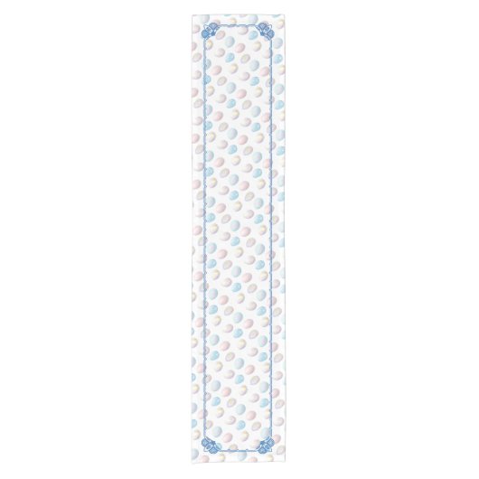 Niedlich Osterhase 01 Kurzer Tischläufer (Vorderseite)