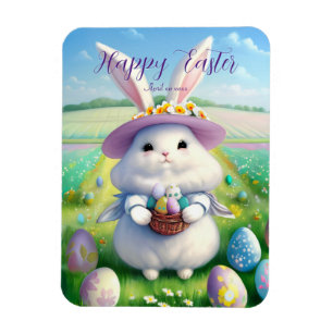 Niedlich Osterhase 01 Magnet