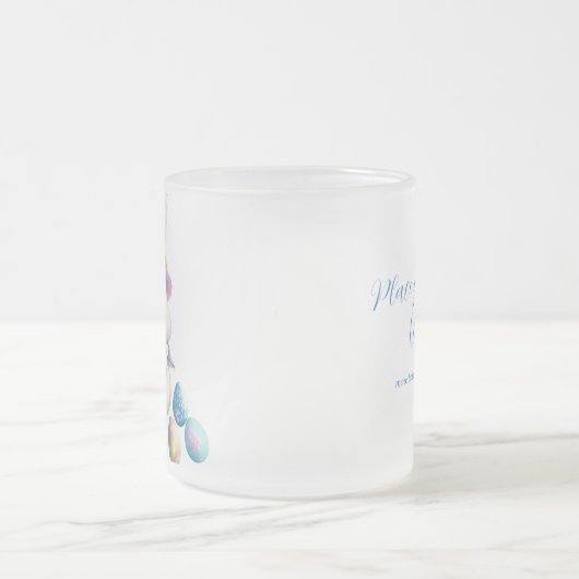 Niedlich Osterhase 01 Mattglastasse (Mittel)